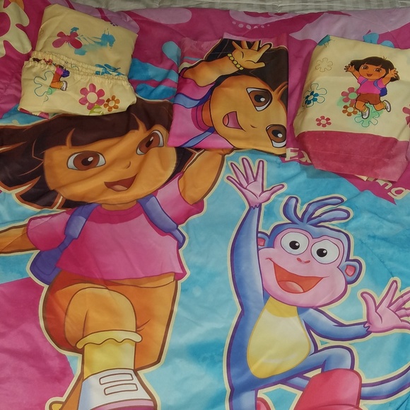 Good Looking dora bedding set twin Bedding Dora The Explorer Twin Sheet Set Poshmark